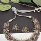 Ganesh Gungaroo Silver Replica Short Necklace
