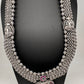 Goddess Lakshmi Long Haar Oxidized German Silver Necklace
