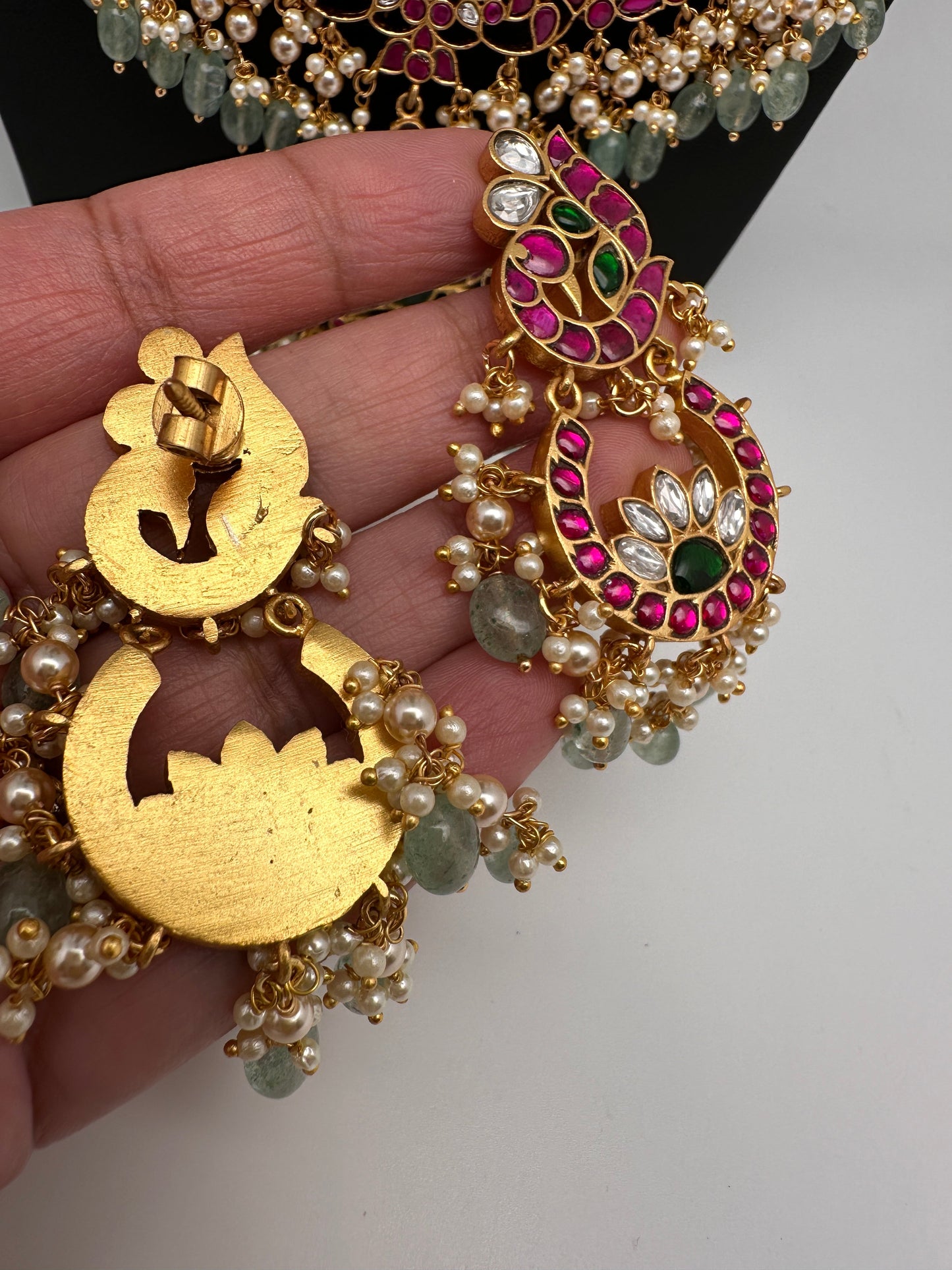 Jadau Kundan Pearls Rani Haar Necklace