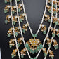 Jadau Kundan Multi Layer 3 lada Rani Haar Necklace