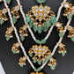 Jadau Kundan Multi Layer 3 lada Rani Haar Necklace