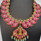 Jadau Kundan Red Mango Necklace