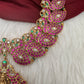 Jadau Kundan Red Mango Necklace