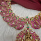 Jadau Kundan Red Mango Necklace