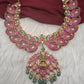 Jadau Kundan Red Mango Necklace