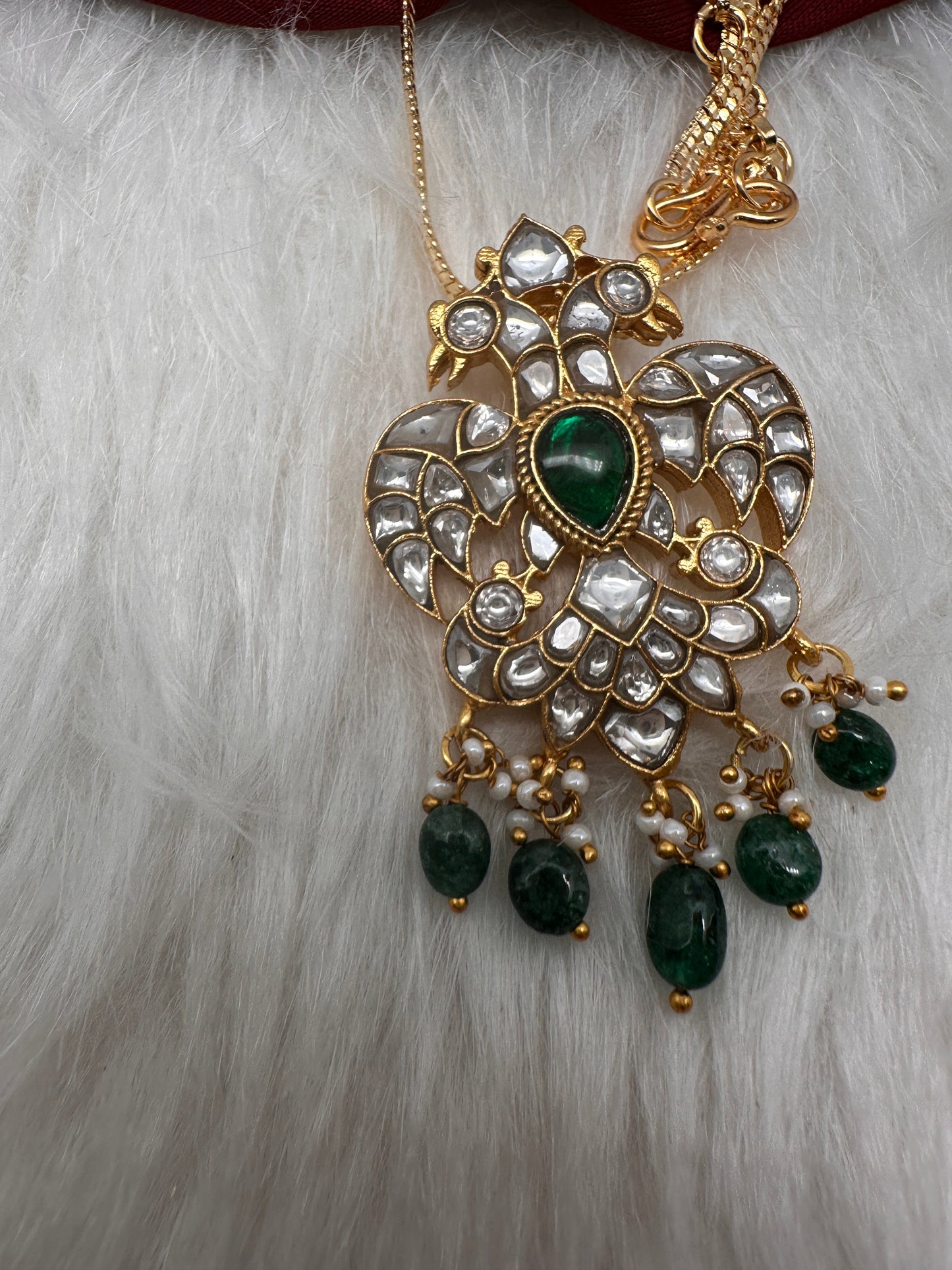 Jadau Kundan Pendent Necklace