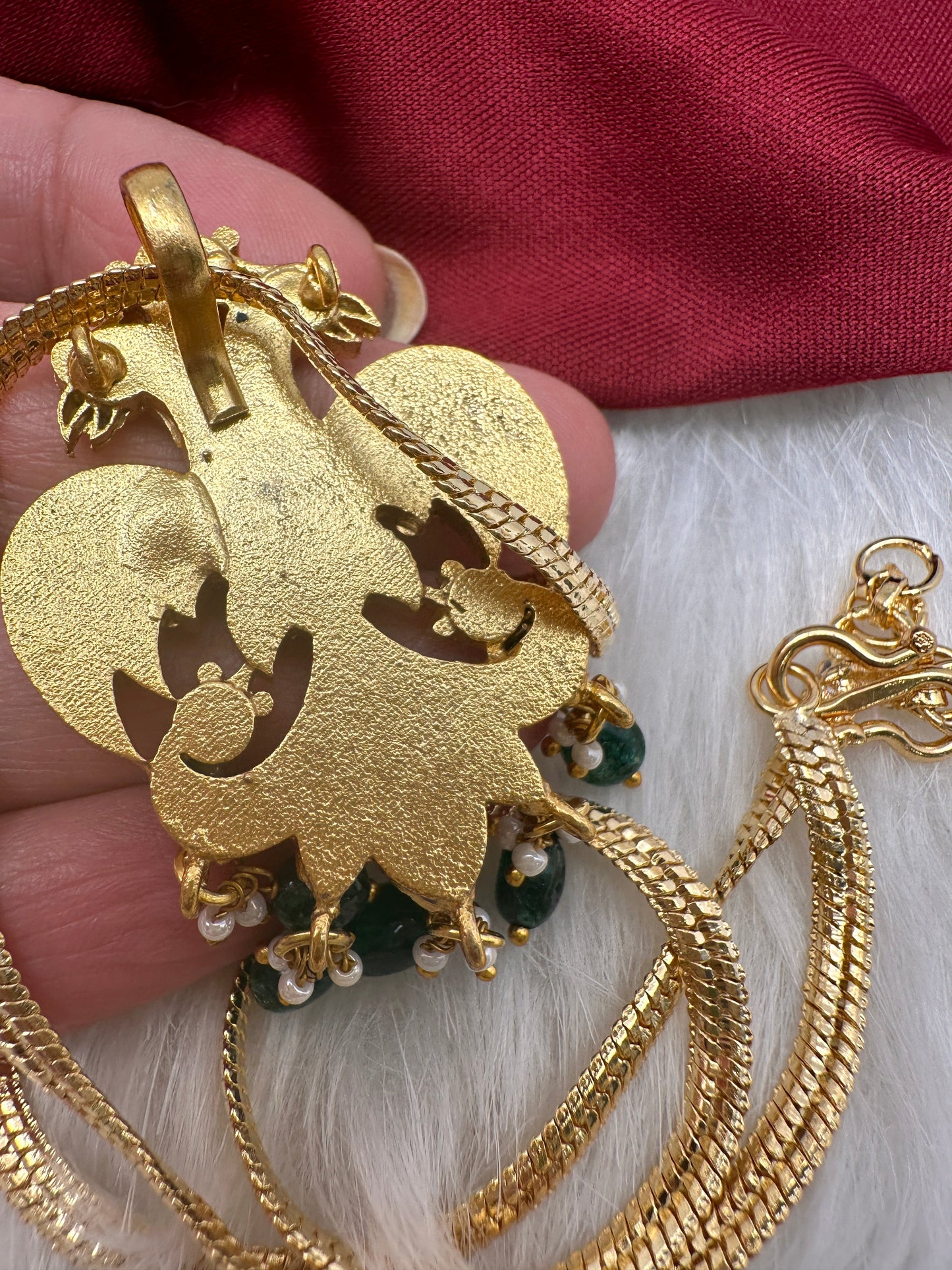 Jadau Kundan Pendent Necklace