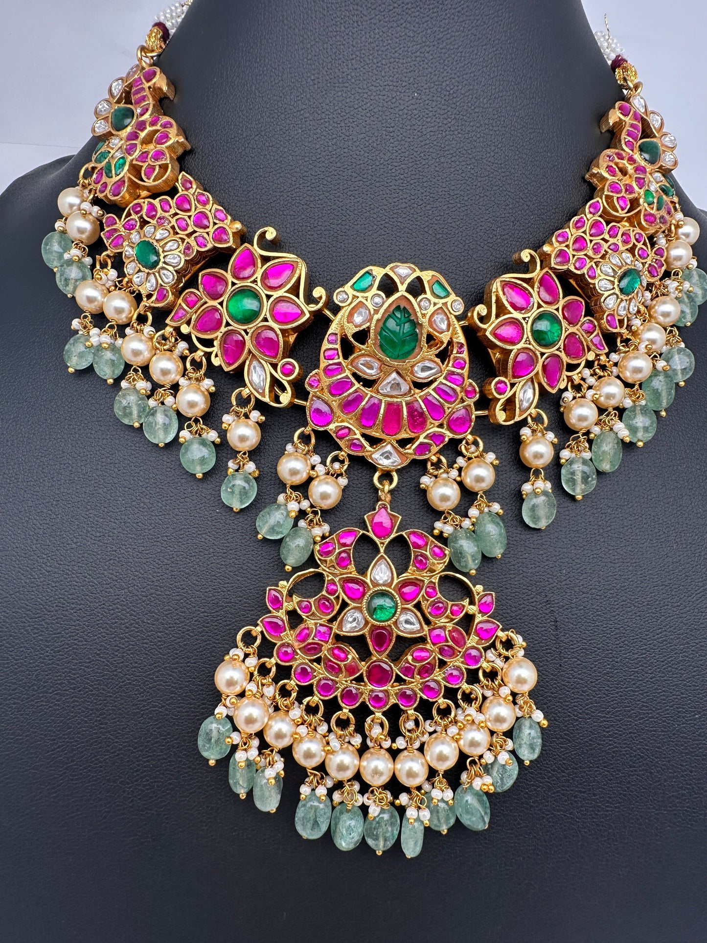 Jadau Kundan Neckline Necklace