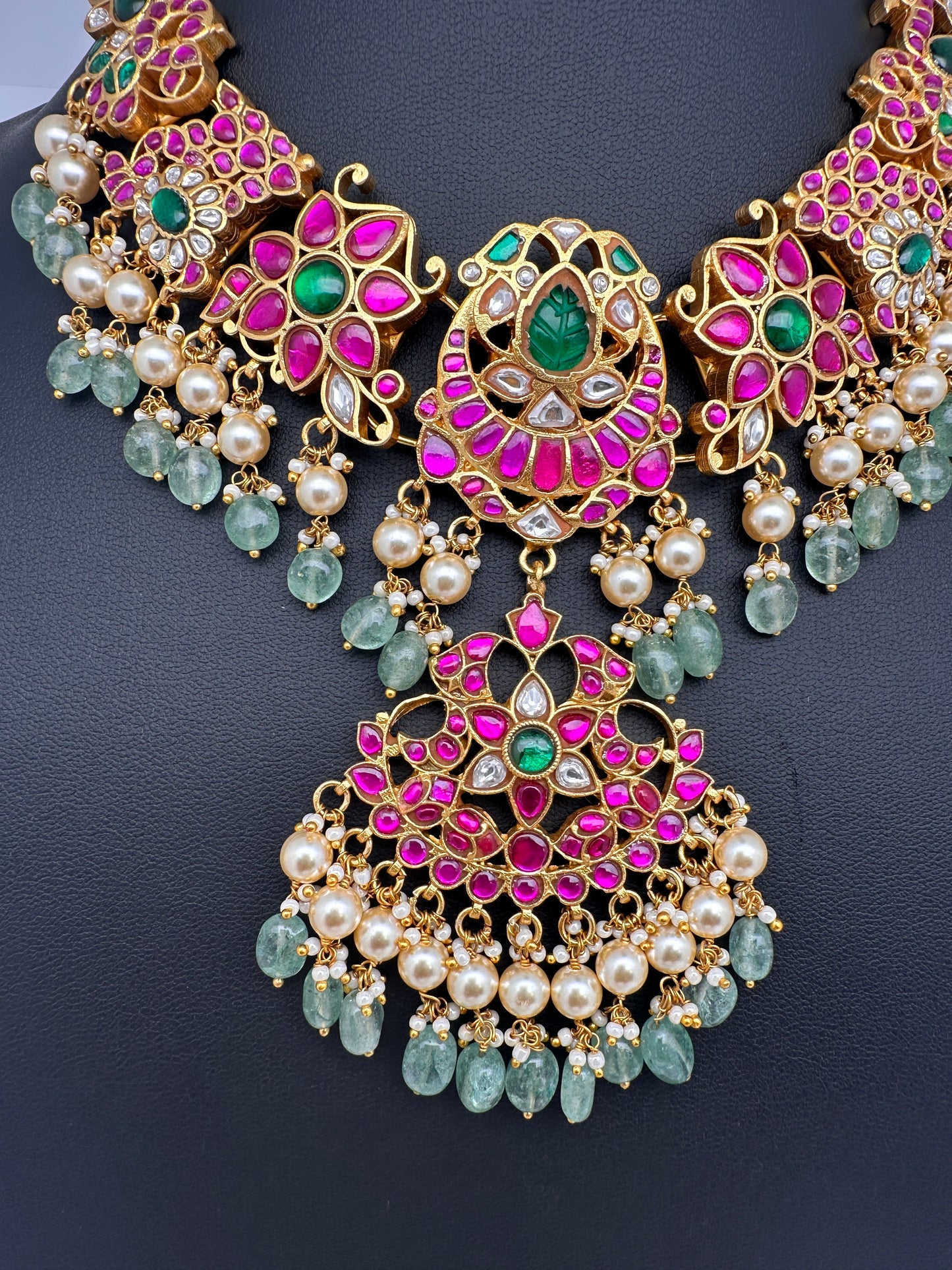Jadau Kundan Neckline Necklace