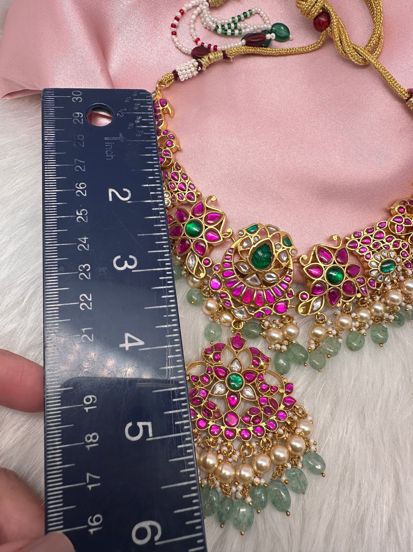 Jadau Kundan Neckline Necklace