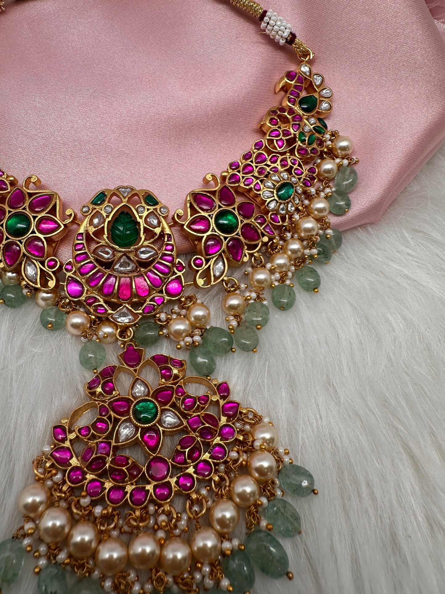 Jadau Kundan Neckline Necklace