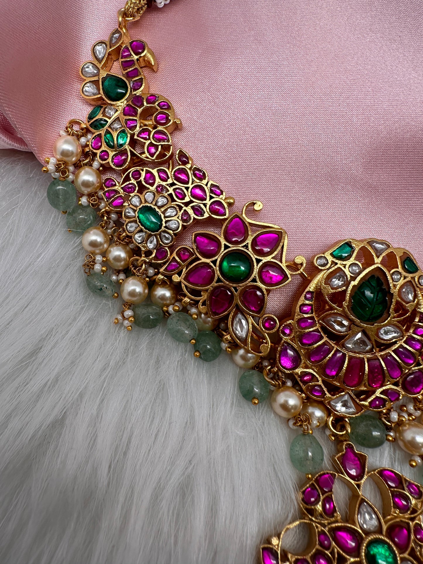 Jadau Kundan Neckline Necklace