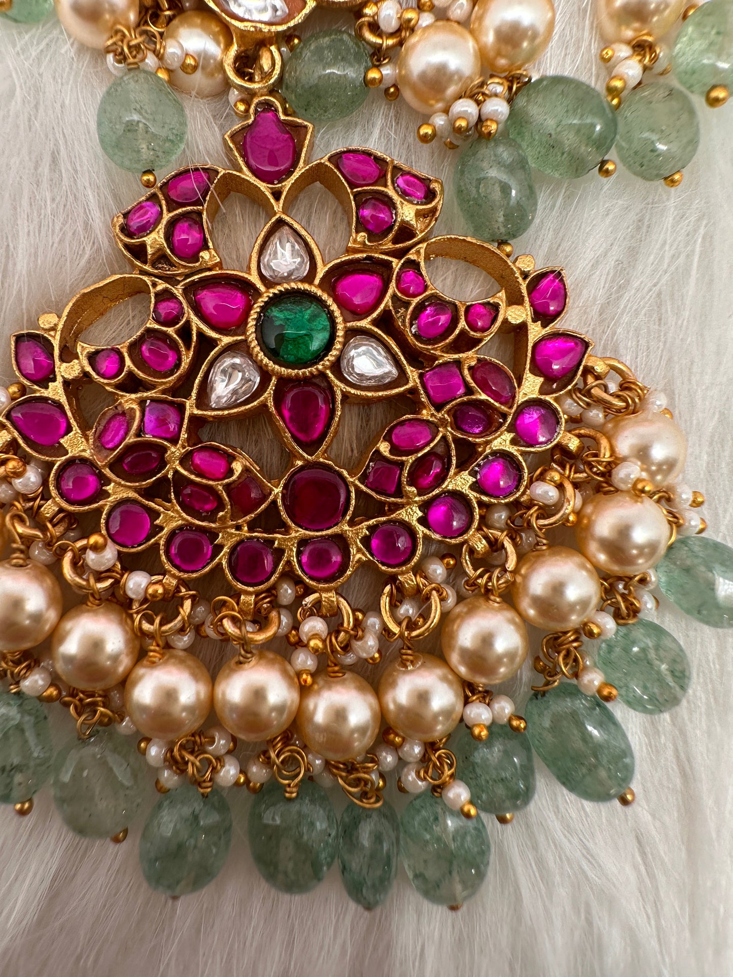 Jadau Kundan Neckline Necklace
