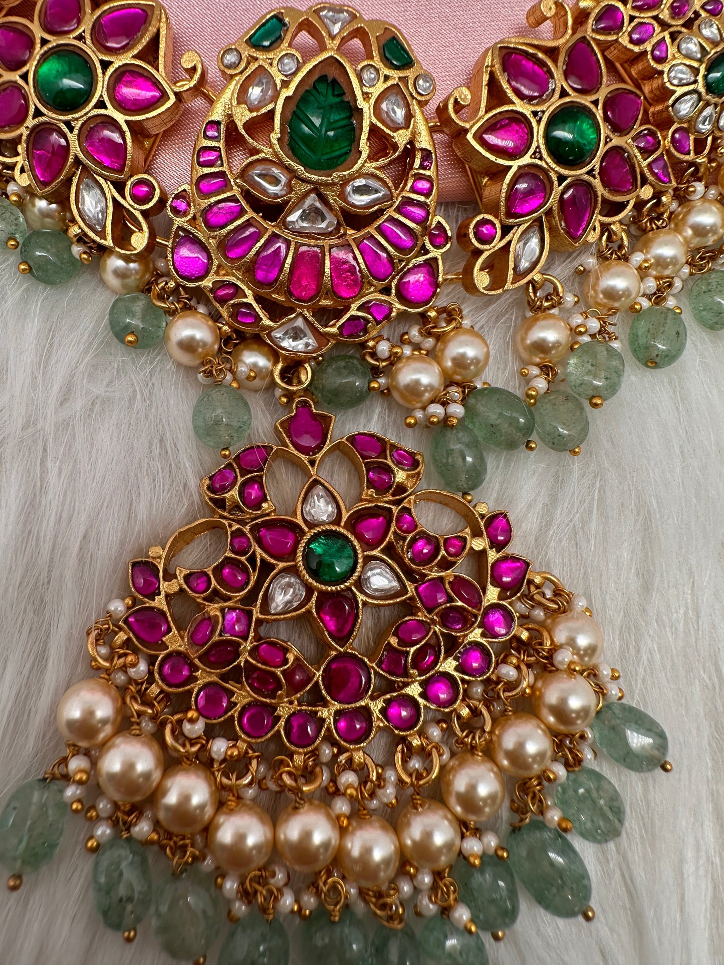 Jadau Kundan Neckline Necklace