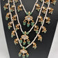 Jadau Kundan Multi Layer Teen Lada Pearl Necklace