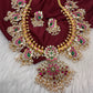 Jadau Kundan Rice Pearls Necklace