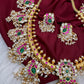 Jadau Kundan Rice Pearls Necklace
