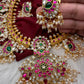 Jadau Kundan Rice Pearls Necklace