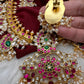 Jadau Kundan Rice Pearls Necklace