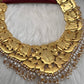 Jadau Kundan Emerald Pearls Short Necklace