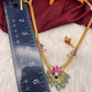 Jadau Kundan Lotus Bird Dainty Short Necklace