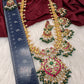 Jadau Kundan Pearls Green Beads Guttapusallu Necklace