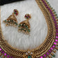 Jadau Kundan Jalebi Necklace with Jhumkas