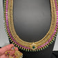 Jadau Kundan Jalebi Necklace with Jhumkas