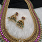 Jadau Kundan Jalebi Necklace with Jhumkas