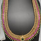 Jadau Kundan Jalebi Necklace with Jhumkas