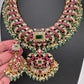 Jadau Kundan Necklace with Earrings