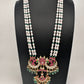 Jadau Kundan Emerald Pearls Long Necklace