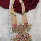 Jadau Kundan Swaroski Pearls Long Rani Haar Necklace