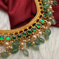 Jadau Kundan 2-1 Reversible Short Necklace