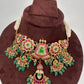 Jadau Kundan Sugar Pearls Short Necklace