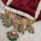 Jadau Kundan Sugar Pearls Short Necklace