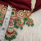 Jadau Kundan Sugar Pearls Short Necklace