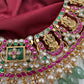 Jadau Kundan Ganesha Statement Necklace