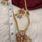 Dainty  Jadau Kundan Chain Necklace