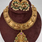 Jadau Kundan Goddess Lakshmi Statement Necklace