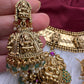 Jadau Kundan Goddess Lakshmi Statement Necklace