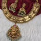 Jadau Kundan Goddess Lakshmi Statement Necklace