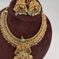 Jalebi Jadau Kundan Goddess Lakshmi Necklace with Detachable Pendent