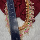 Rice Pearls Jadau Kundan Long Guttapusalu Necklace