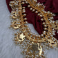 Rice Pearls Jadau Kundan Long Guttapusalu Necklace