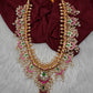 Rice Pearls Jadau Kundan Long Guttapusalu Necklace