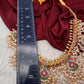 Rice Pearls Jadau Kundan Short Guttapusalu Necklace
