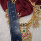 Rice Pearls Jadau Kundan Mid Length Guttapusalu Necklace