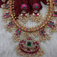 Floral Rice Pearls Jadau Kundan Necklace