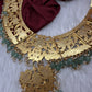 Broad Neckline Jadau Kundan Short Necklace